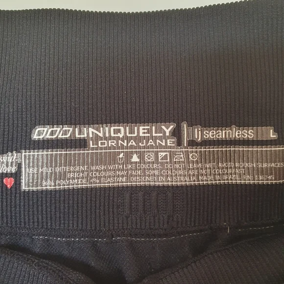 Lorna Jane Activewear Leggings Seamfree Size L - Picture 3 of 3
